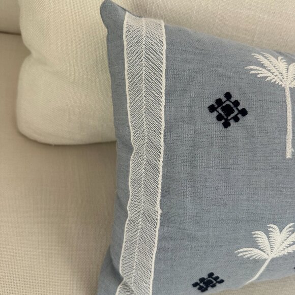 Serena & Lilly Sunbrella Veracruz Pillow Cover & Insert (12x21) - Picture 3 of 6